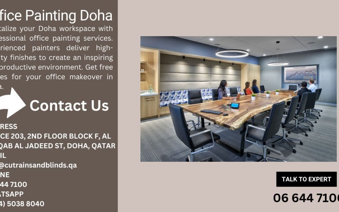 Office Painting Doha: Elevate Your Workspace with Doha Painters