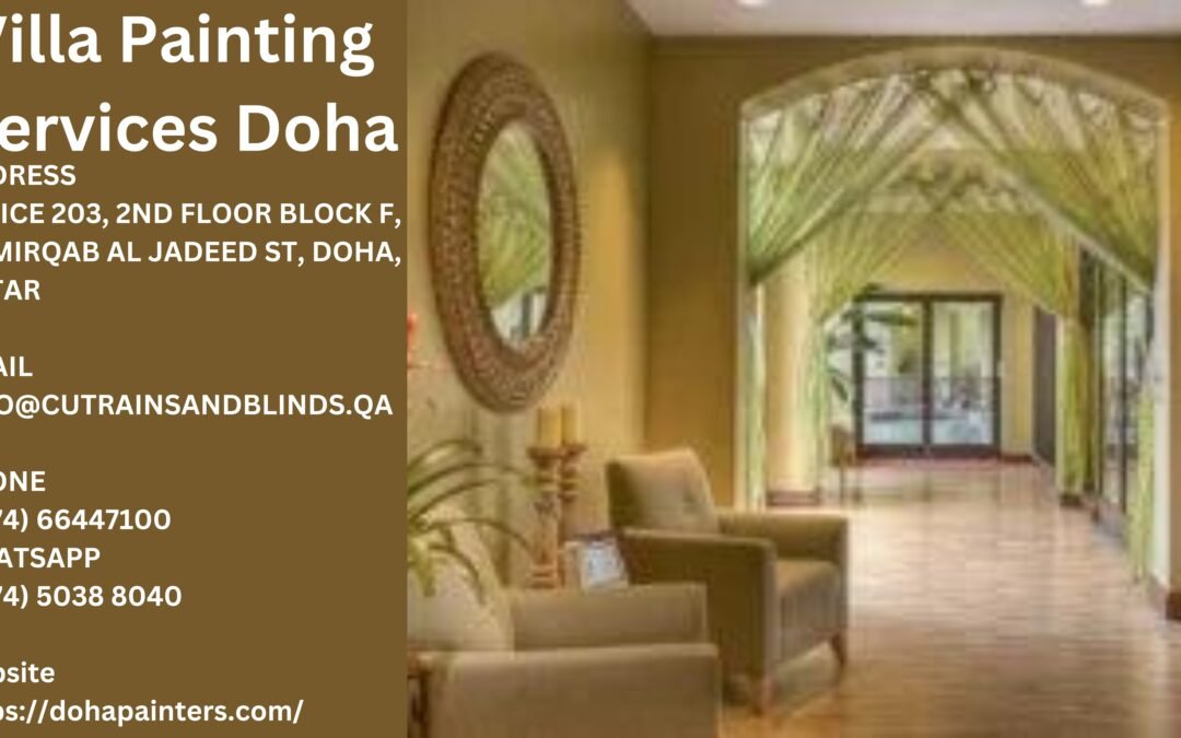 Villa Painting Doha – Renew Your Home with Doha Painters