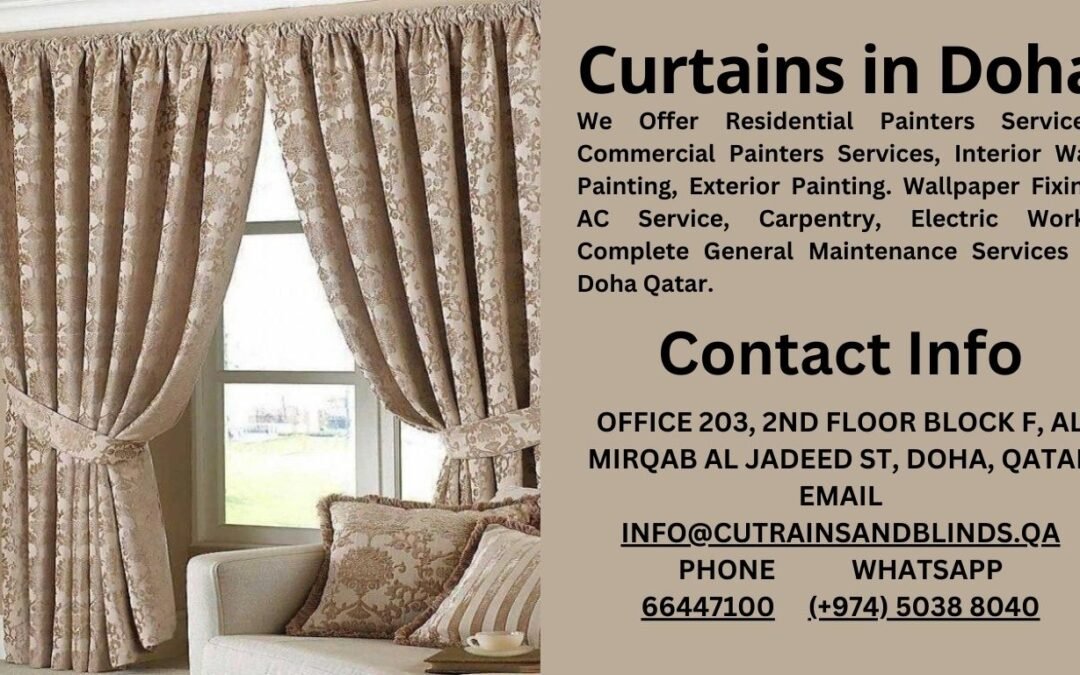 Curtains in Doha